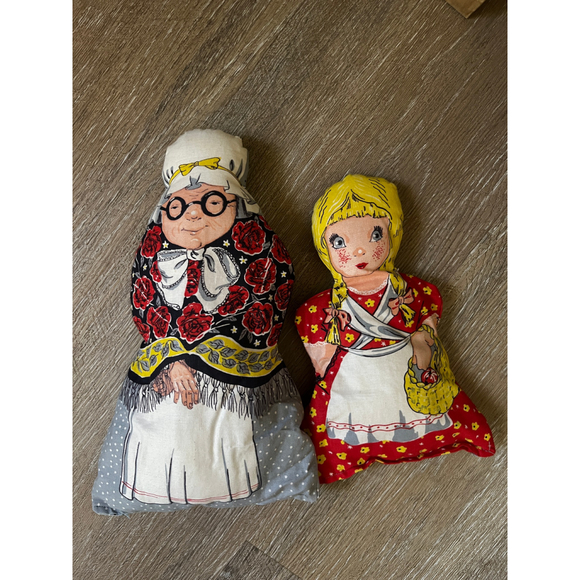 Unbranded Other - Girls Unbranded Dolls & Accessories One Size Red Yellow Fabric Dolls